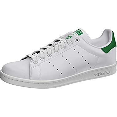 Adidas Men's Originals Stan Smith Sneaker, White(FtwrWhite/CoreWhite/Ftwbla/Blaess/Vert),11.5 UK(46 2/3 EU) (White Ftwrwhite Corewhite Ftwbla Blaess Vert)