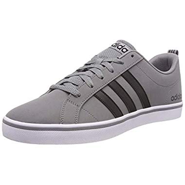 adidas Men's Vs Pace Gymnastics Shoes,Grey (Grey/Core Black/Footwear White 0),11.5 UK (46 2/3 EU)