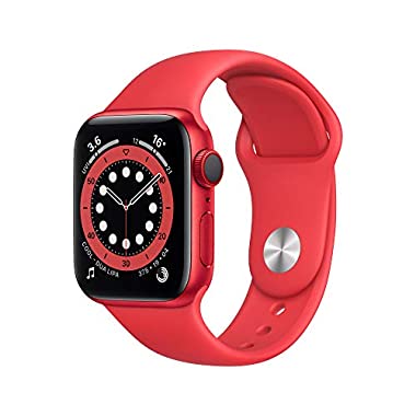 Apple Watch Series 6 GPS + Cellular, 40mm PRODUCT (Aluminium Case with PRODUCT(RED) Sport Band - Regular)