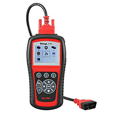 Autel Diaglink OBD2 Car Code Reader All Systems Diagnostic Tool for Engine,Gearbox,ABS,Airbag,SRS and More,with EPB Oil Service Light Reset (DIY Version of MD802)