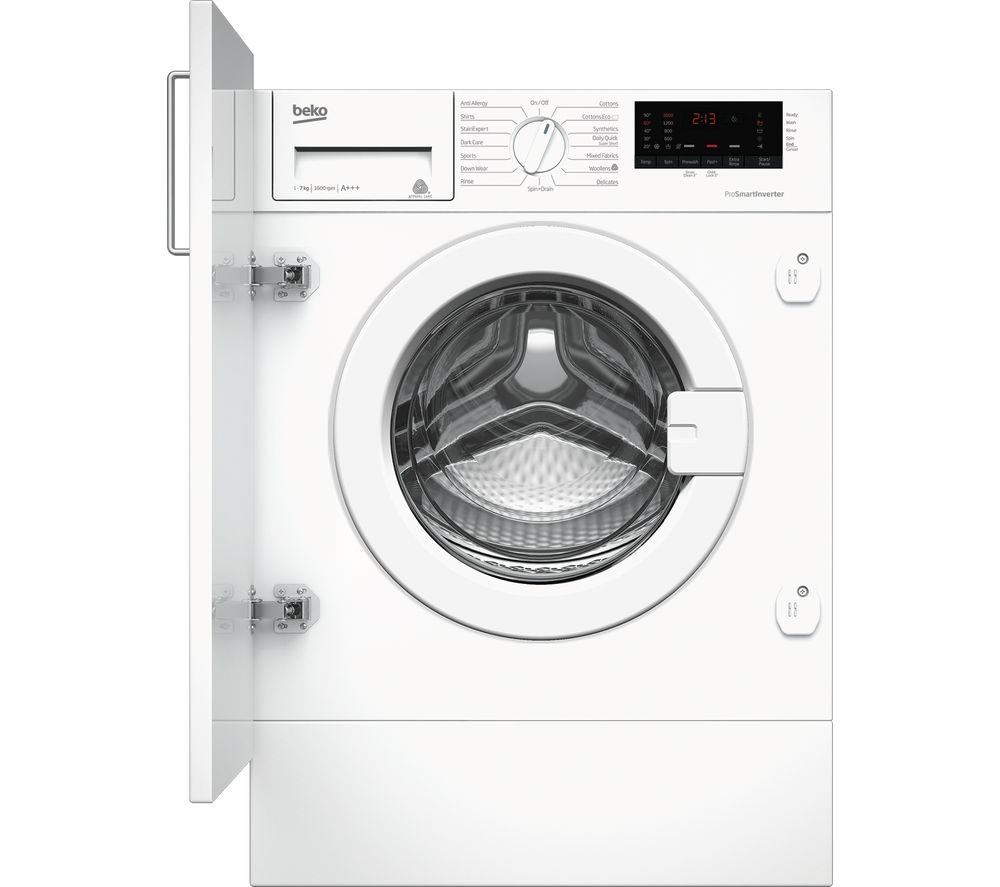 BEKO WIX765450 Integrated 7 kg 1600 Spin Washing Machine