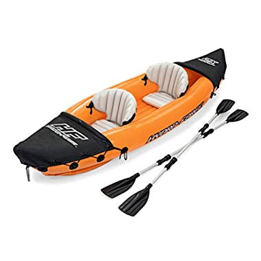 Bestway Hydro-Force Rapid X2 Kayak with Oars, 2 Person Capacity, Orange