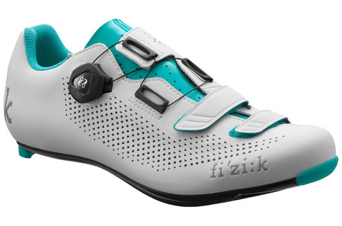 Fizik R4B Ladies Road Shoe (White/Grey, 38.5)