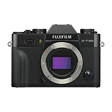 Fujifilm X-T30 Mirrorless Digital Camera, Black