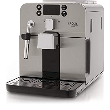 Gaggia RI9305/11 Brera Bean to Cup Coffee Machine, 1400 W, 15 Bar, Black/Silver
