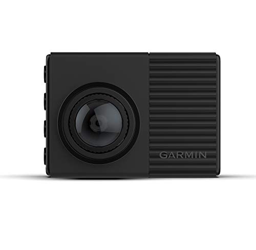 Garmin Dash Cam 66W GPS-Enabled with 2-inch Display, Voice Command, Extra-wide 180-degree Field of View and Recording in 1440p HD Video