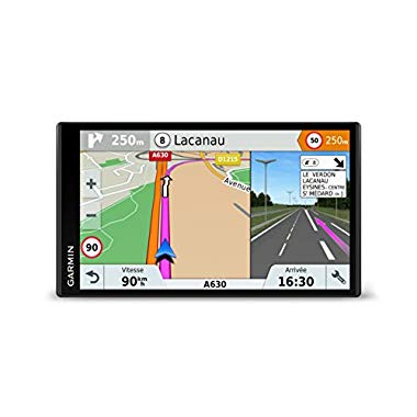 Garmin DriveSmart 61LMT-S Sat Nav with Lifetime Map Updates, Free Live Traffic