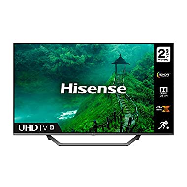 HISENSE 43AE7400FTUK Dolby Vision 43-inch 4K UHD HDR Smart TV with Freeview play, and Alexa Built-in (2020 series) (2020 Model, 43 Inch)