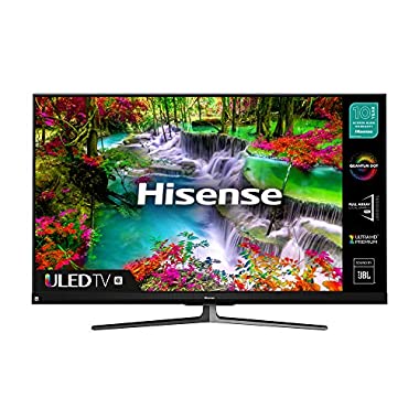 HISENSE 55U8QFTUK Quantum Series 1000-nit 55-inch 4K UHD HDR Smart TV with Freeview play, and Alexa Built-in (2020 series)