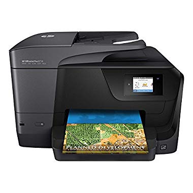 HP Officejet Pro 8710 e-All-in-One A4 Printer (Printer,Setup + oem ink bundle)