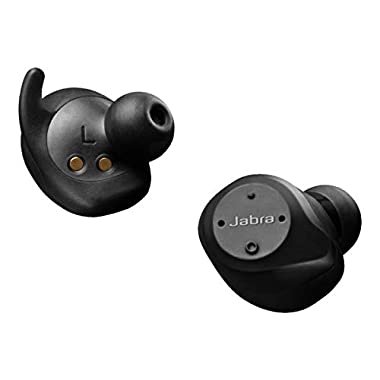 Jabra Elite Sport In-Ear True Wireless Bluetooth Earbuds with Heart Rate and Activity Monitor - Black