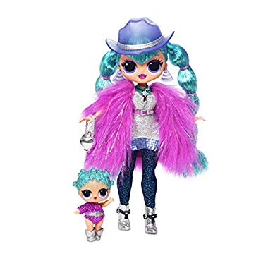 L.O.L Surprise! 561804 L.O.L. Surprise O.M.G. Winter Disco Cosmic Nova Fashion Doll & Sister, Multi