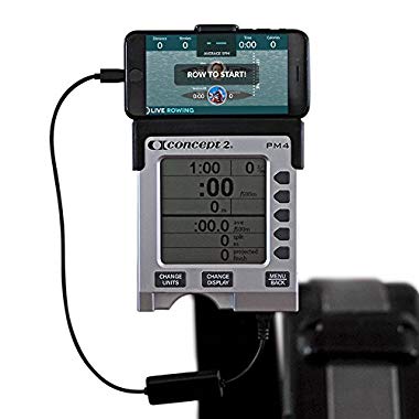 LiveRowing Concept 2 Connector for Smartphones - Rowing Machine Accessories for Your PM3,PM4,PM5 Erg Machine - Plus FREE LiveRowing App (cradle not included)