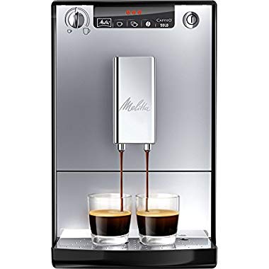 Melitta SOLO E950-103,Bean to Cup Coffee Machine,with Pre-Brew Function,Silver/Black