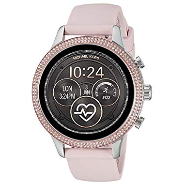 Michael Kors Womens Digital Watch with Silicone Strap MKT5055