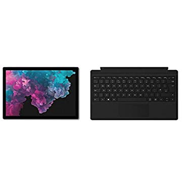 Microsoft Surface Pro 6 12.3 Inch Tablet - (with Surface Pro Type Cover with Fingerprint ID Reader - Black)