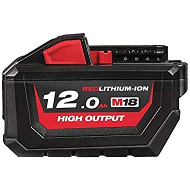 Milwaukee M18 HB12 HIGH OUTPUTâ„ Slide Battery Pack 18V 12.0Ah Li-ion
