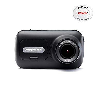 Nextbase 322GW - Dash Cam, Car Dash Camera - Full 1080p/30fps HD Recording DVR Cam - Front and Rear Recording Modules - 140° Wide Viewing Angle - Wi-Fi & Bluetooth - GPS - SOS Emergency - Black