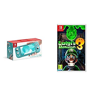 Nintendo Switch Lite - Turquoise + Luigi's Mansion 3 Standard Edition