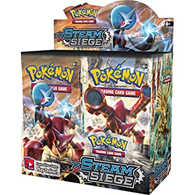 Pokemon XY11 "Steam Siege" Booster Display: 36 Packs = 360 Additional Cards for Pokemon Trading Card Game (English)