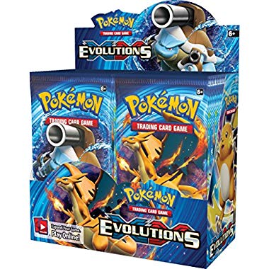 Pokemon XY12 "Evolutions" Booster Display: 36 Packs = 360 Additional Cards for Pokemon Trading Card Game (English)