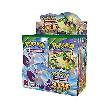 Pokemon XY6 Roaring Skies Booster Display 36 Packs, 360 Additional Cards for Pokemon Trading Card Game (English)