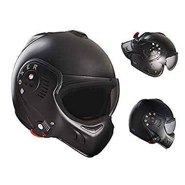 ROOF Boxer V8 Helmet (Matt Black, M)