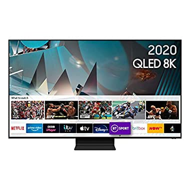 Samsung 2020 65" Q800T QLED 8K HDR 2000 Smart TV with Tizen OS