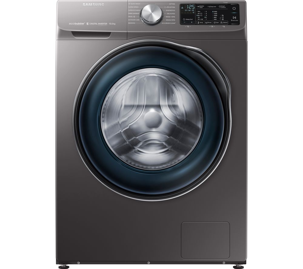 Samsung WW10N645RBX/EU Smart 10 kg 1400 Spin Washing Machine - Graphite, Graphite