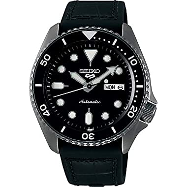 Seiko Men's Analogue Automatic Watch with Silicone Strap SRPD65K3 (Black, Specialist)