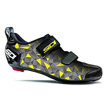 Sidi Shoes T-5 Air, Scape Cycling Men, Grey Yellow Black, 46