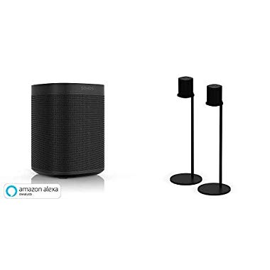 Sonos Two Sounds and Pair of stands