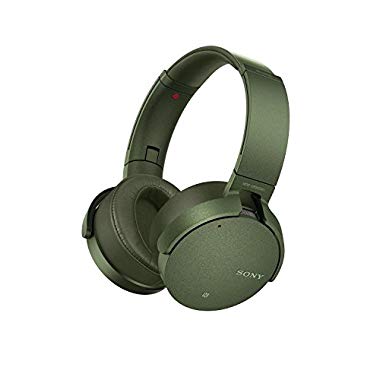 Sony MDR-XB950N1 Wireless Noise Cancelling Extrabass Headphones - Green