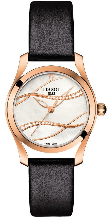Tissot T-Wave II Mother of Pearl Diamond Ladies Watch (T1122103611100)
