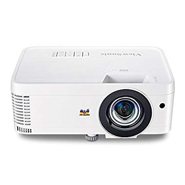 ViewSonic PX706HD Full HD Home Cinema and Gaming Short Throw Projector, White