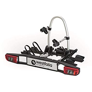 Westfalia BC 60 - Version 2018 - Foldable towbar mounted cycle carrier for 2 bikes - Suitable for eBikes - Multiple accessories available - Universal fit