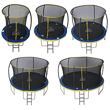 Zero Gravity Ultima 4 High Spec Trampoline with Safety Enclosure Netting and Ladder 12ft