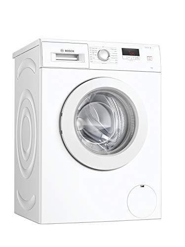 Bosch WAJ28008GB Serie 2 Freestanding Washing Machine with SpeedPerfect, 7kg load, 1400rpm spin, White