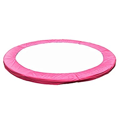 Greenbay 10FT Replacement Trampoline Surround Pad Foam Safety Guard Spring Cover Padding Pads Pink