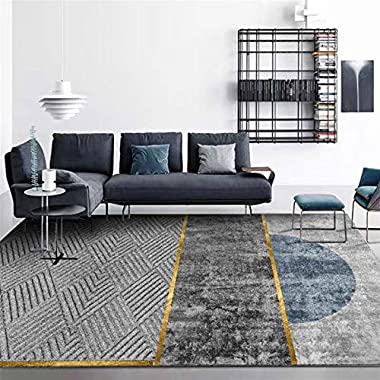Icegrey Modern Style Area Rugs Anti-Slip Abstract Traditional Pattern Large Carpets Washable Mats For Living Room Bedroom Children Room Style 16 120x160cm