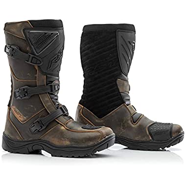 RST 102342 Raid Mens Leather Motorcycle Boot - Brown