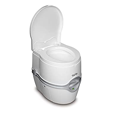 Thetford 92306 Porta Potti 565E (Portable Toilet, White-Grey, 448 x 388 x 450 mm)